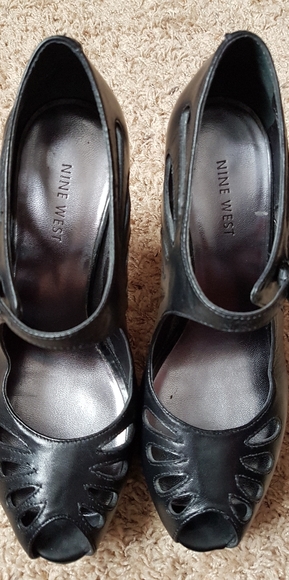 Nine West leather shoes size 7 - Picture 4 of 8